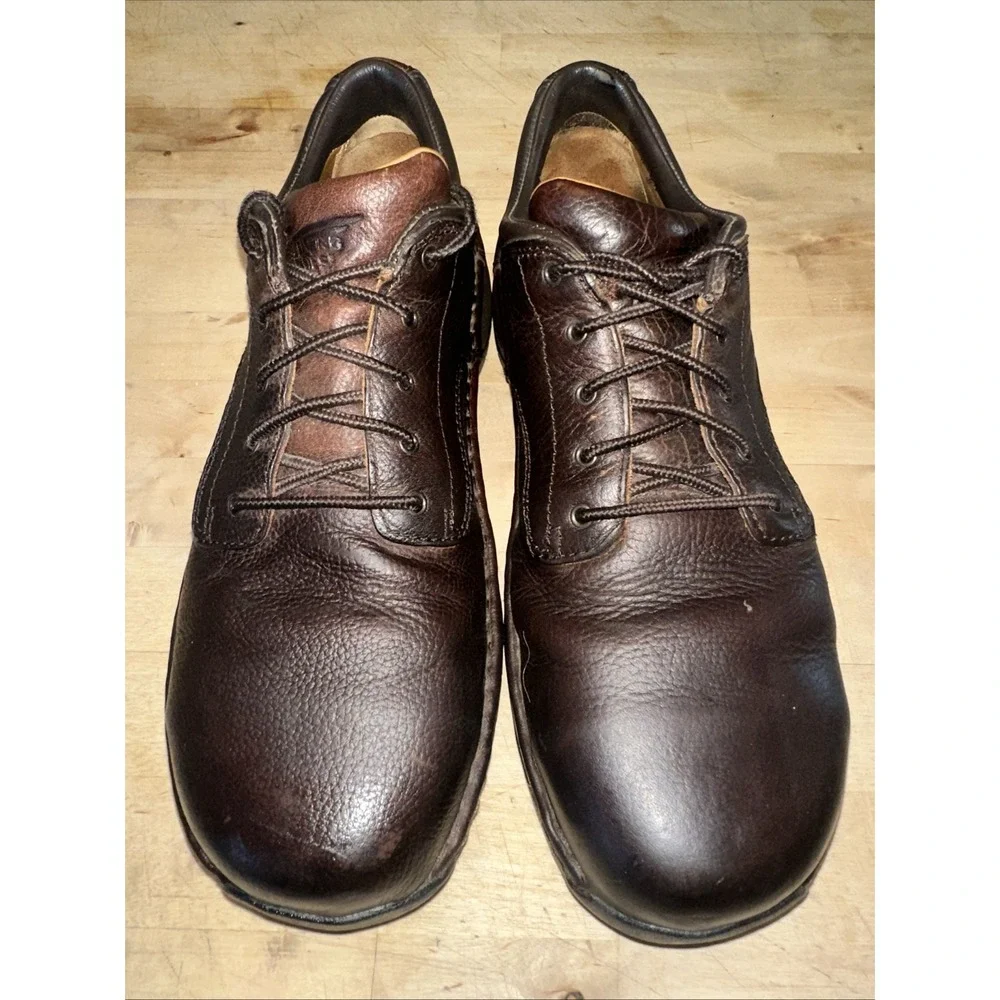 Red Wing Men's Oxford  10.5M 6704 Steel Toe‎ Brown Leather ASTM F 2413-05